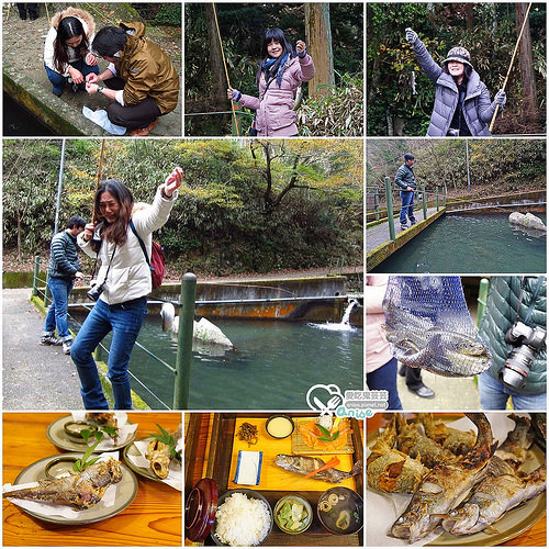 大阪．千早川魚場，肥美鱒魚現釣現炸美味到爆炸！ @愛吃鬼芸芸