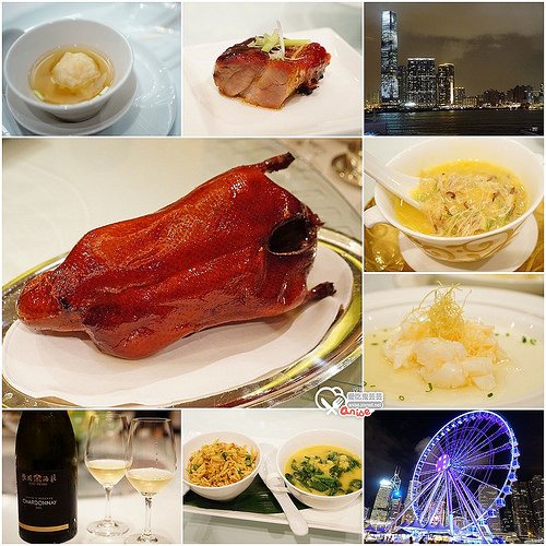 香港美食．四季酒店龍景軒，雞絲羹也太威了吧！（米其林三星） @愛吃鬼芸芸