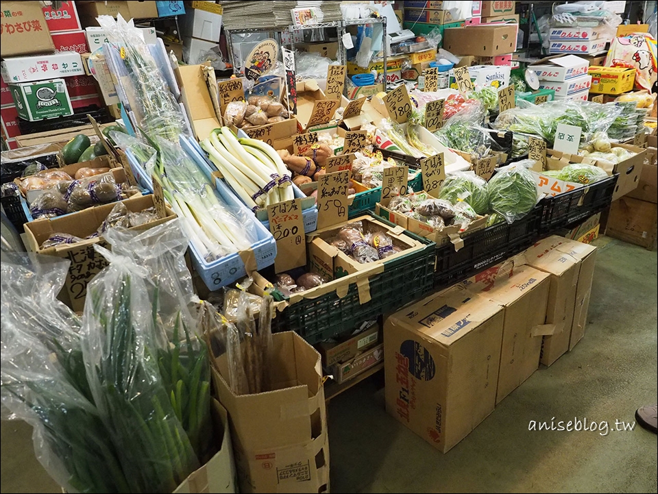 秋田好好逛．秋田市民市場，青菜時蔬海鮮通通有