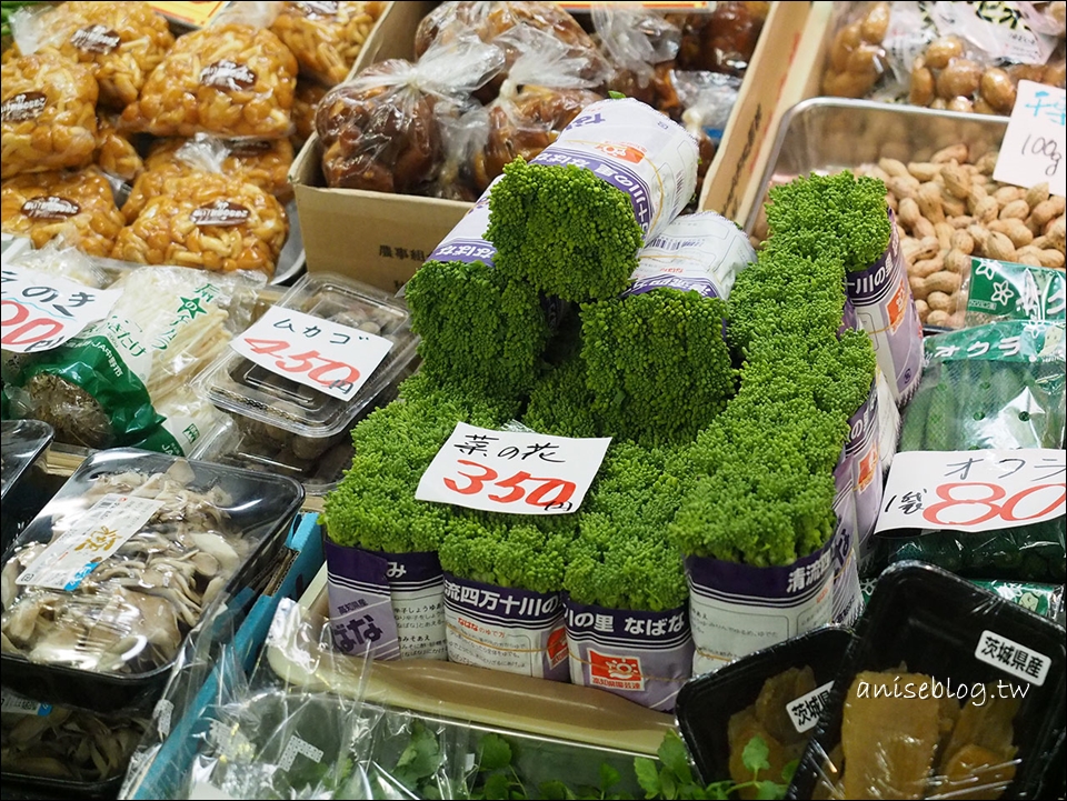 秋田好好逛．秋田市民市場，青菜時蔬海鮮通通有