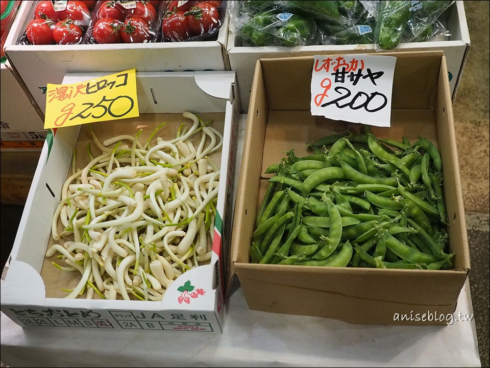 秋田好好逛．秋田市民市場，青菜時蔬海鮮通通有