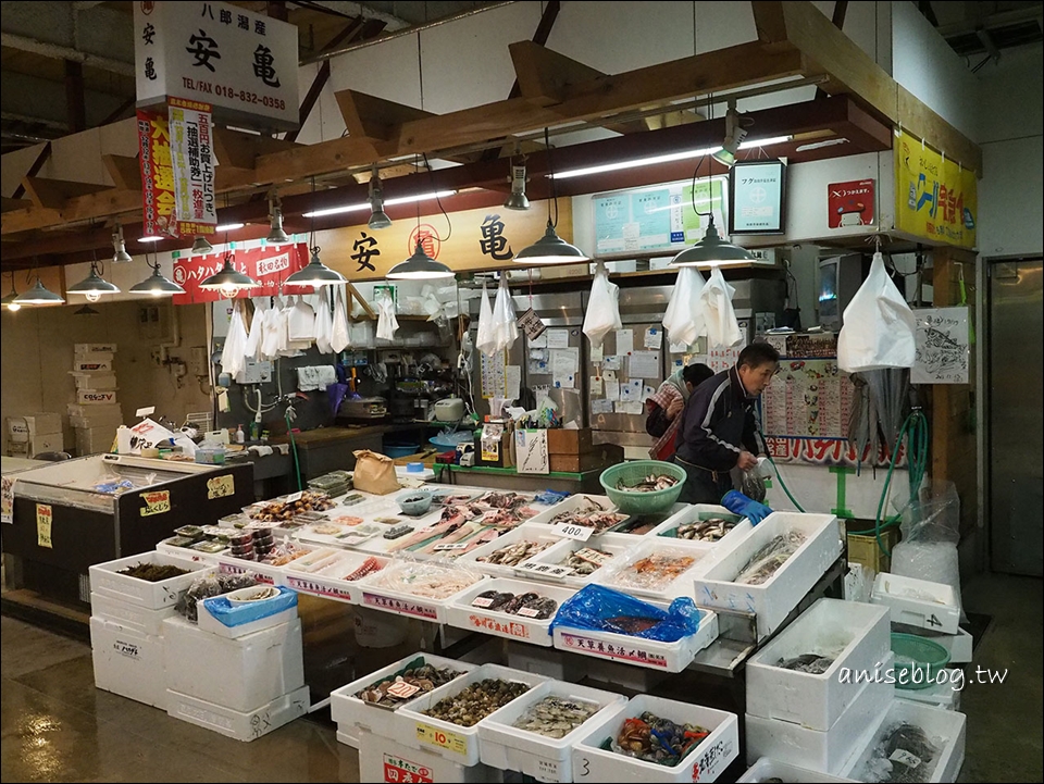 秋田好好逛．秋田市民市場，青菜時蔬海鮮通通有