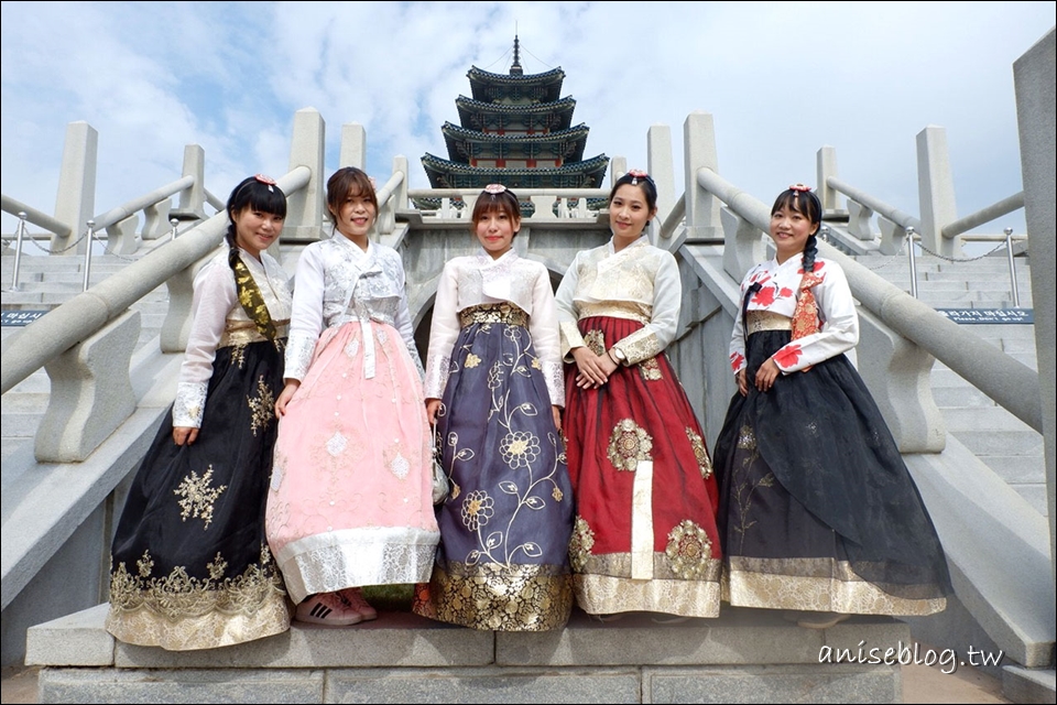 首爾韓服體驗Oneday Hanbok，與姊妹們一起穿韓服到景福宮吧！(雖然永遠走不到，笑)