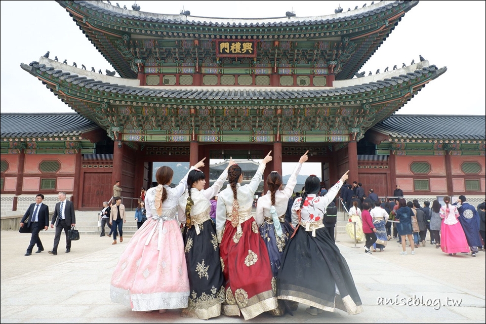 首爾韓服體驗Oneday Hanbok，與姊妹們一起穿韓服到景福宮吧！(雖然永遠走不到，笑)