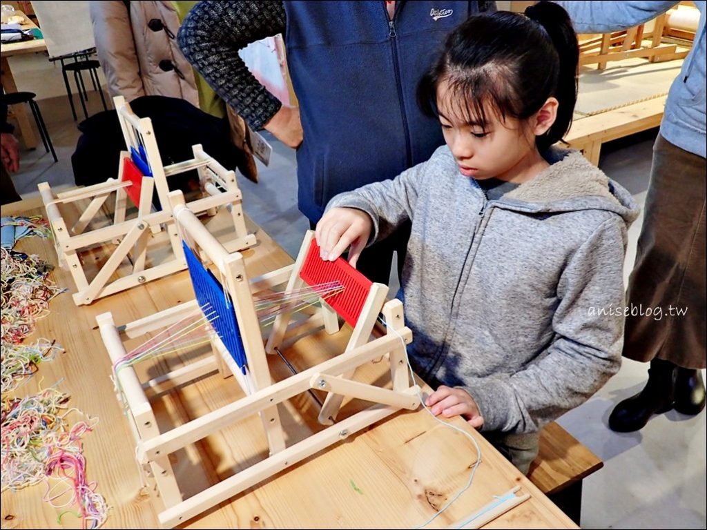 一生一色染織，迷你織布機DIY，織女小體驗，宜蘭中興文化創意產業園區(姐姐遊記)