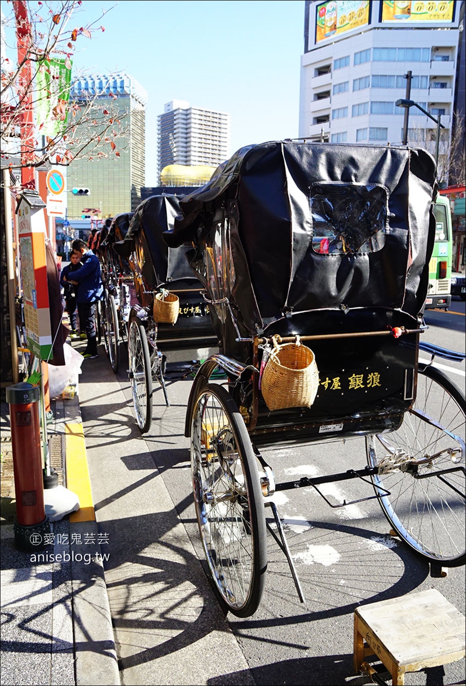 淺草人力車體驗 | 帥帥車伕帶你遊江戶・雷門・晴空塔