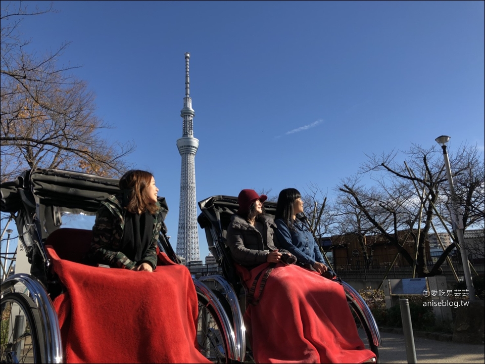 淺草人力車體驗 | 帥帥車伕帶你遊江戶・雷門・晴空塔