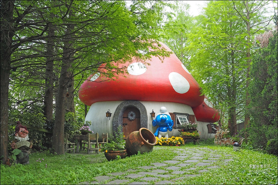 童話裡的森林蘑菇屋 | 花見幸福超浪漫童話小屋