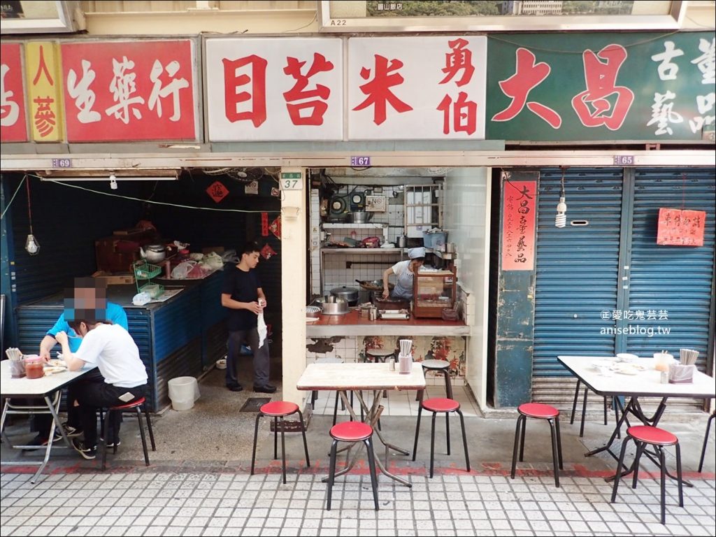 勇伯米苔目黑白切，華西街老店古早味早餐，萬華區美食(姊姊食記)