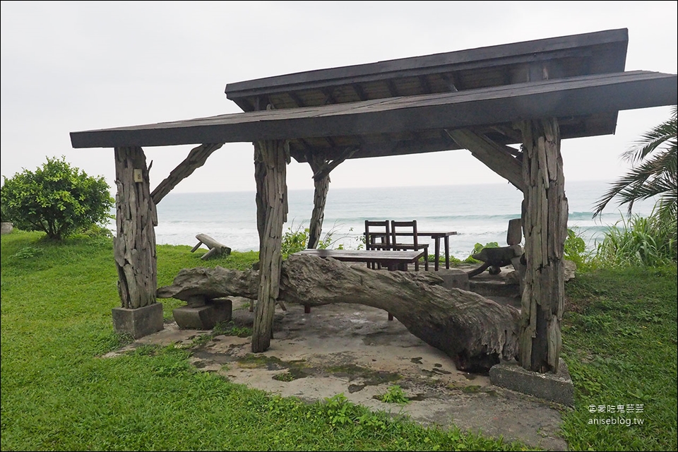 石梯坪散策 | 壯闊地形與海邊藝術品、海浪咖啡、來去海邊咖啡