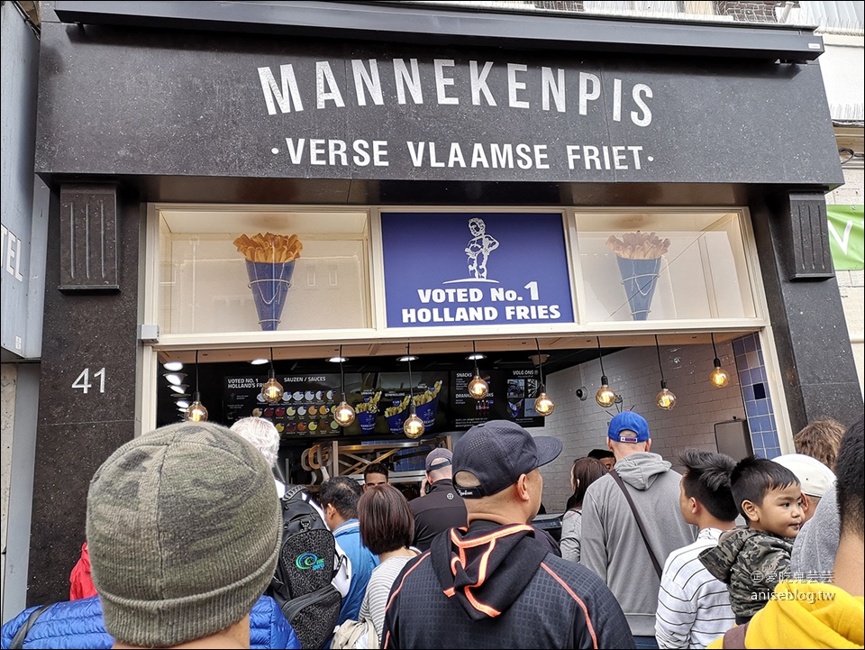 阿姆斯特丹美食 | 荷蘭小鬆餅 The Pancake Bakery 、比利時尿尿小童薯條