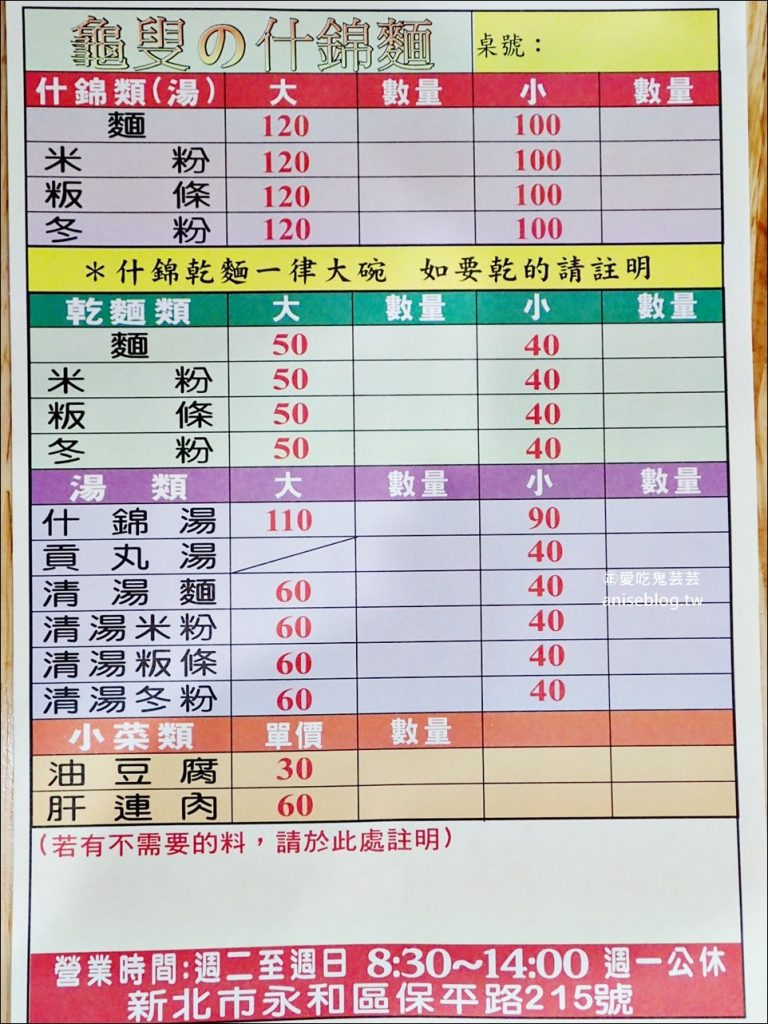 龜叟什錦麵，超大份量一碗當兩碗吃，永和早午餐美食老店(姊姊食記)