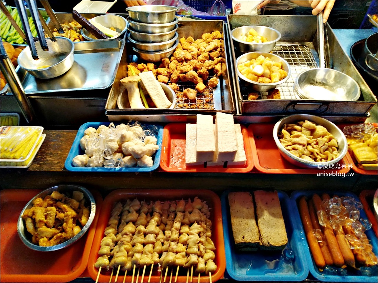 旺萊鹹酥雞，通化街臨江街夜市美食(姊姊食記)