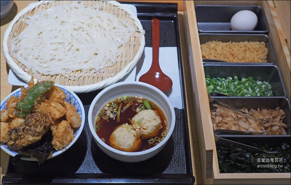 稻庭烏龍麵+迷你天丼，兩種享受一次滿足@金子半之助新光三越A8