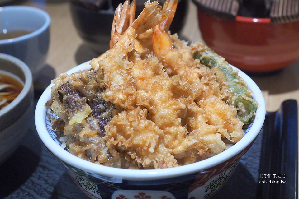 稻庭烏龍麵+迷你天丼，兩種享受一次滿足@金子半之助新光三越A8