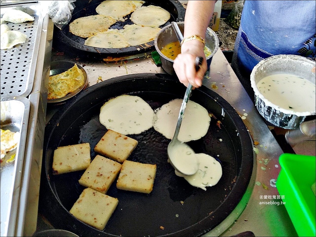 力丸早點，辣油飯糰、粉漿蛋餅，宜蘭五結在地美食(姊姊食記)