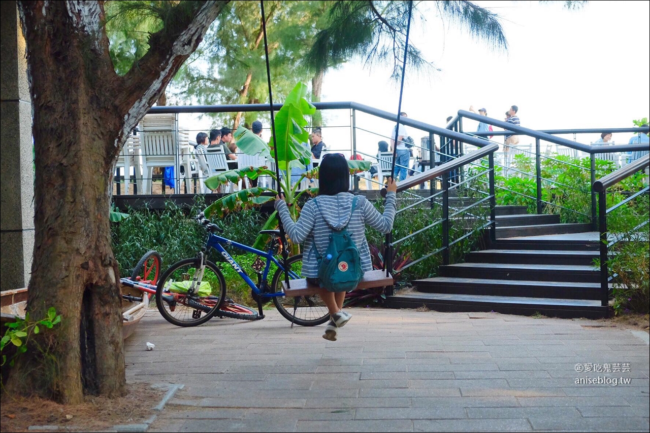 澎湖絕景咖啡館 | 及林春咖啡館，擁有一整片沙灘與海洋的美好