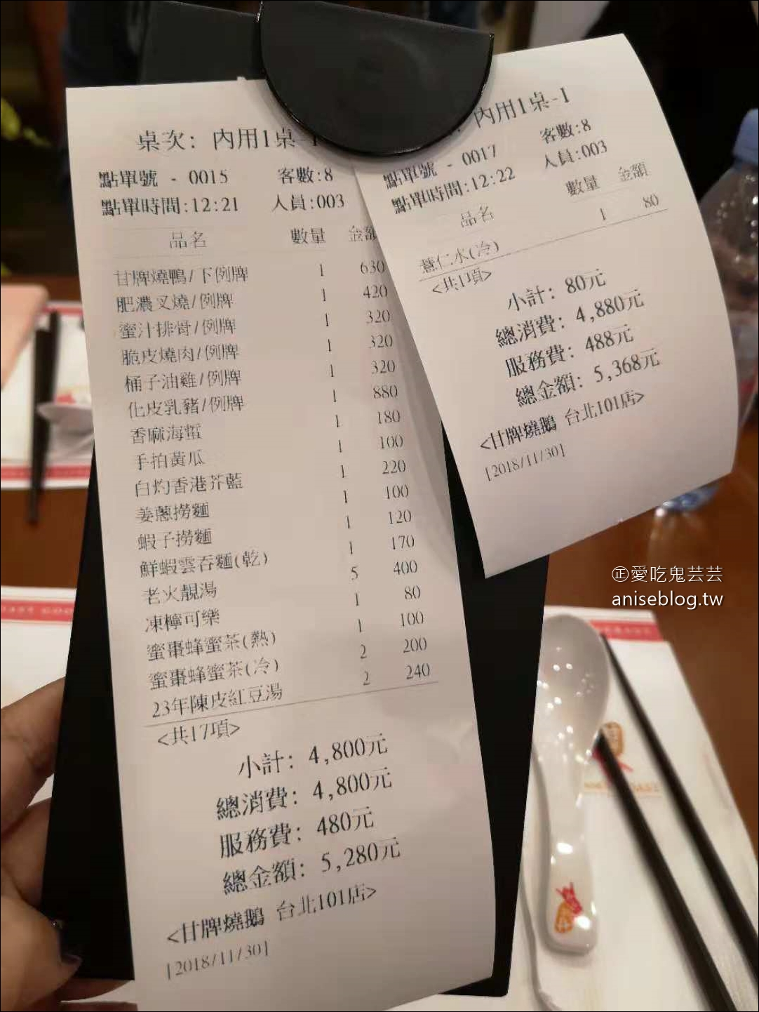 甘牌燒味台灣分店，進駐台北101，12/5正式開幕！(文末內用、外用菜單)