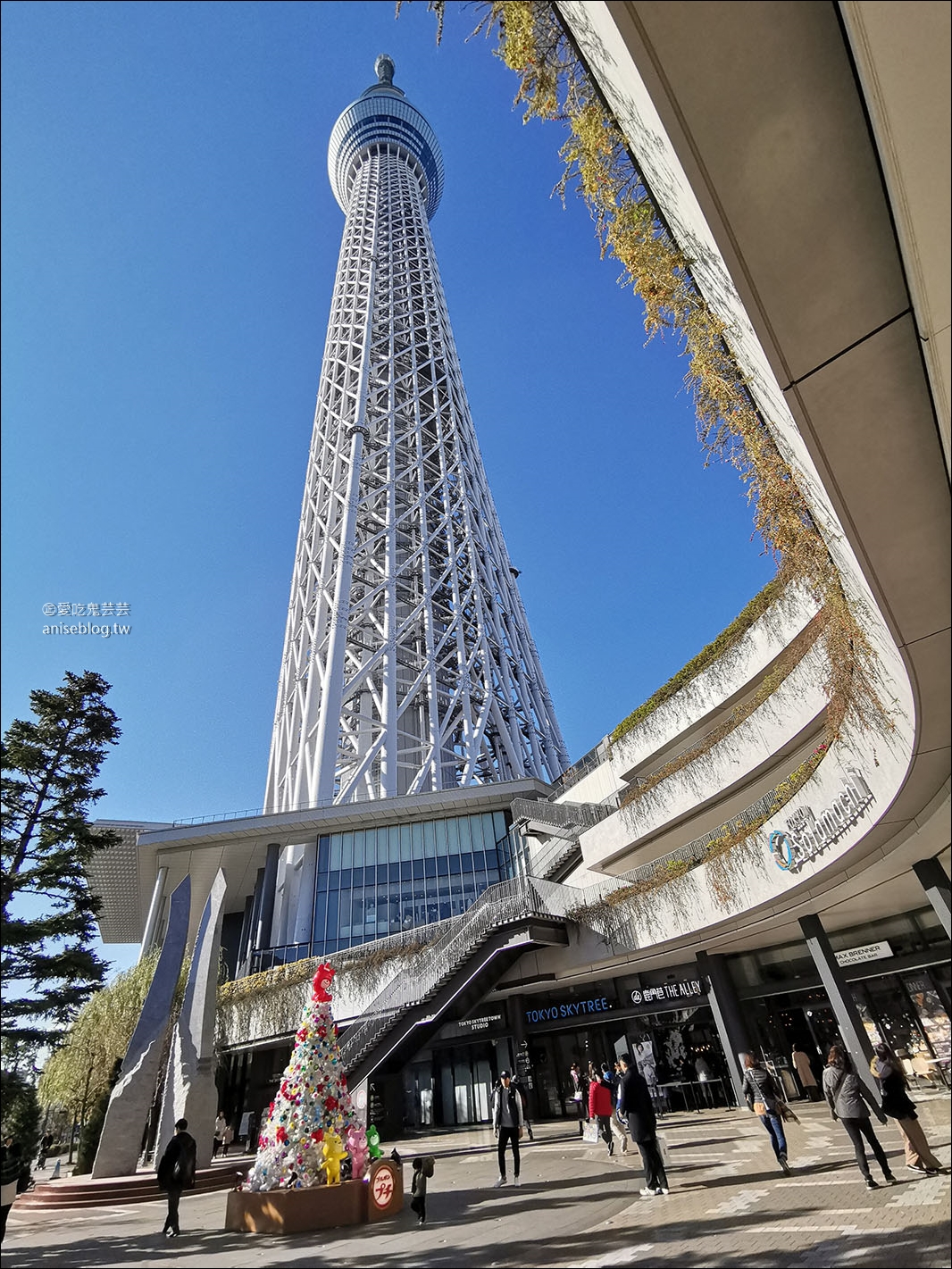 2018 東京Skytree 晴空塔耶誕點燈、光雕投影秀，美翻了！