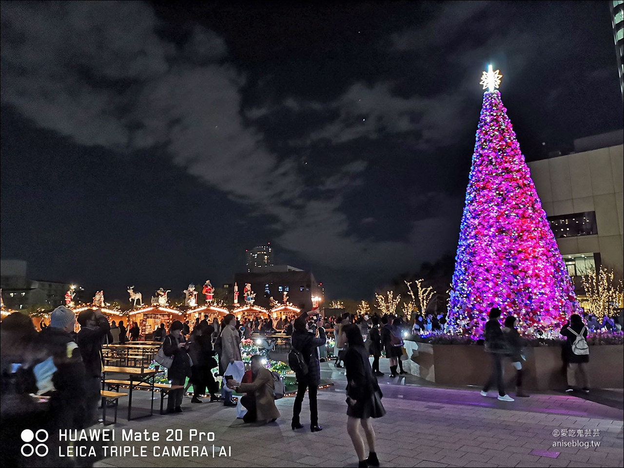 2018 東京Skytree 晴空塔耶誕點燈、光雕投影秀，美翻了！