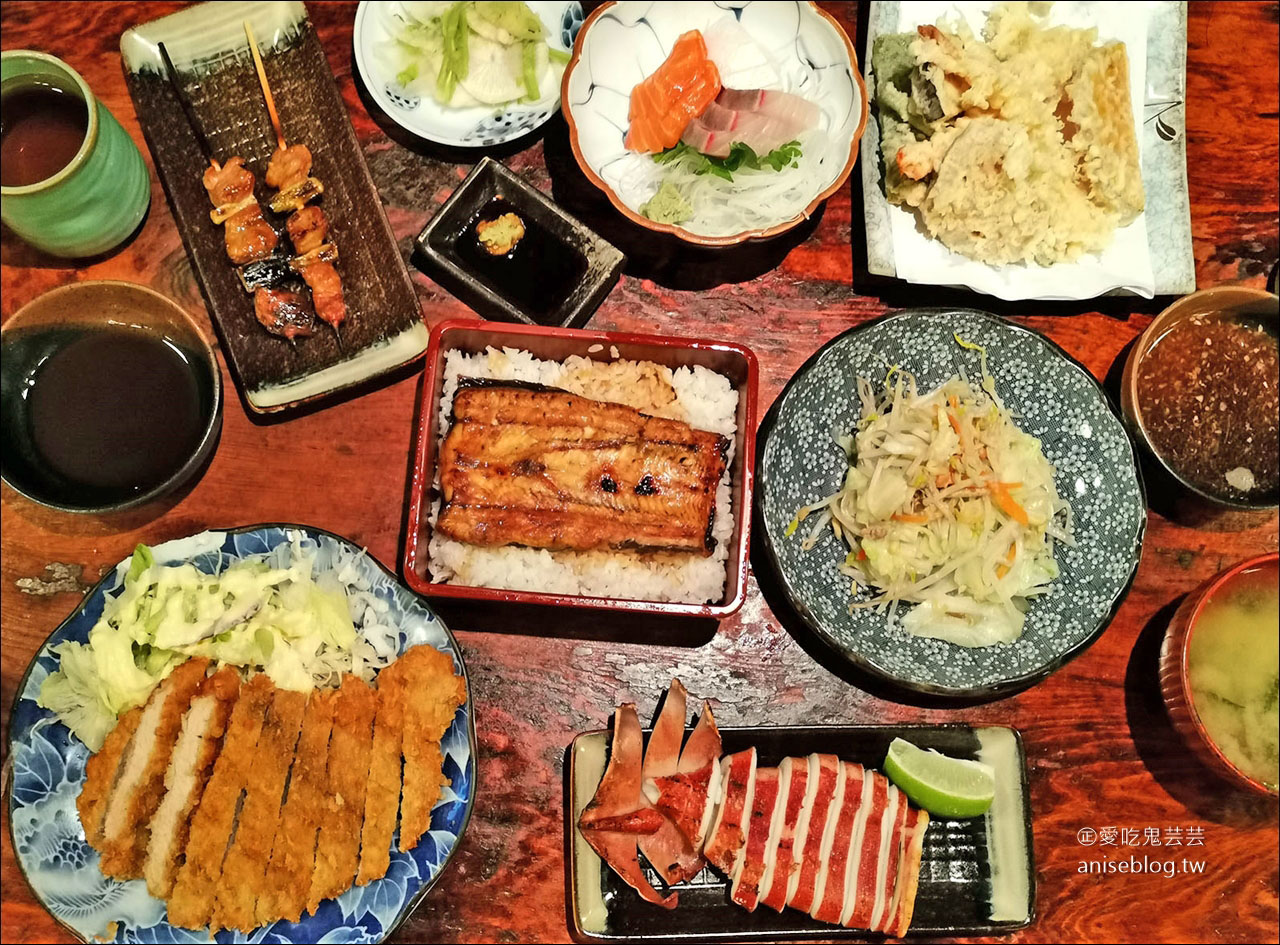 肥前屋 | 以鰻魚聞名的平價日式料理 @中山捷運站