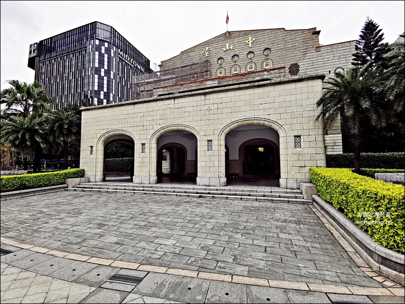 中山堂4F劇場咖啡，台北古蹟咖啡館，西門站美食景點(姊姊食遊記)