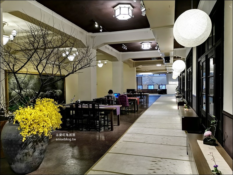 中山堂4F劇場咖啡，台北古蹟咖啡館，西門站美食景點(姊姊食遊記)