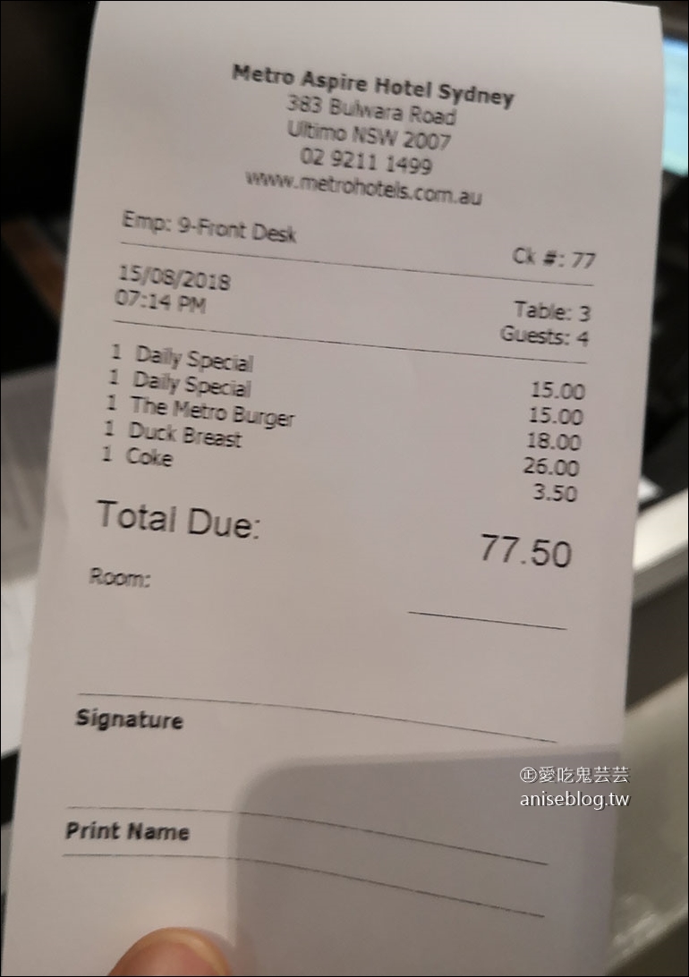 雪梨住宿推薦 | 雪梨艾斯拜都會飯店 (Metro Aspire Hotel Sydney)，根本是網美打卡點