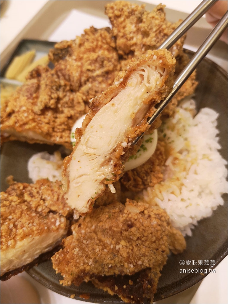 忠孝復興美食 |  炸去啃 巨無霸雞排定食 ( SOGO忠孝店 ) +東洋滷肉飯、排骨