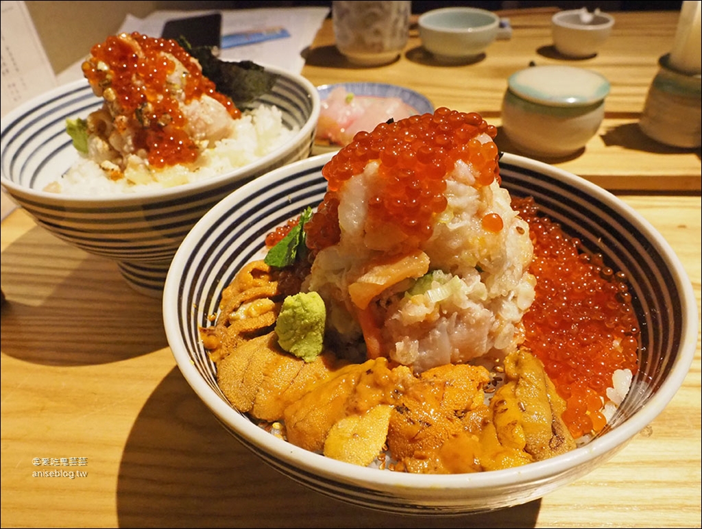 日本橋海鮮丼，炙燒海鮮丼「焱」新上市，鯛魚湯最銷魂 @信義區美食