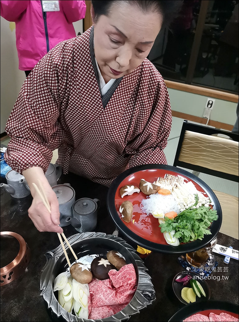 牛や清，群馬縣產上州黑毛和牛壽喜燒超美味😍