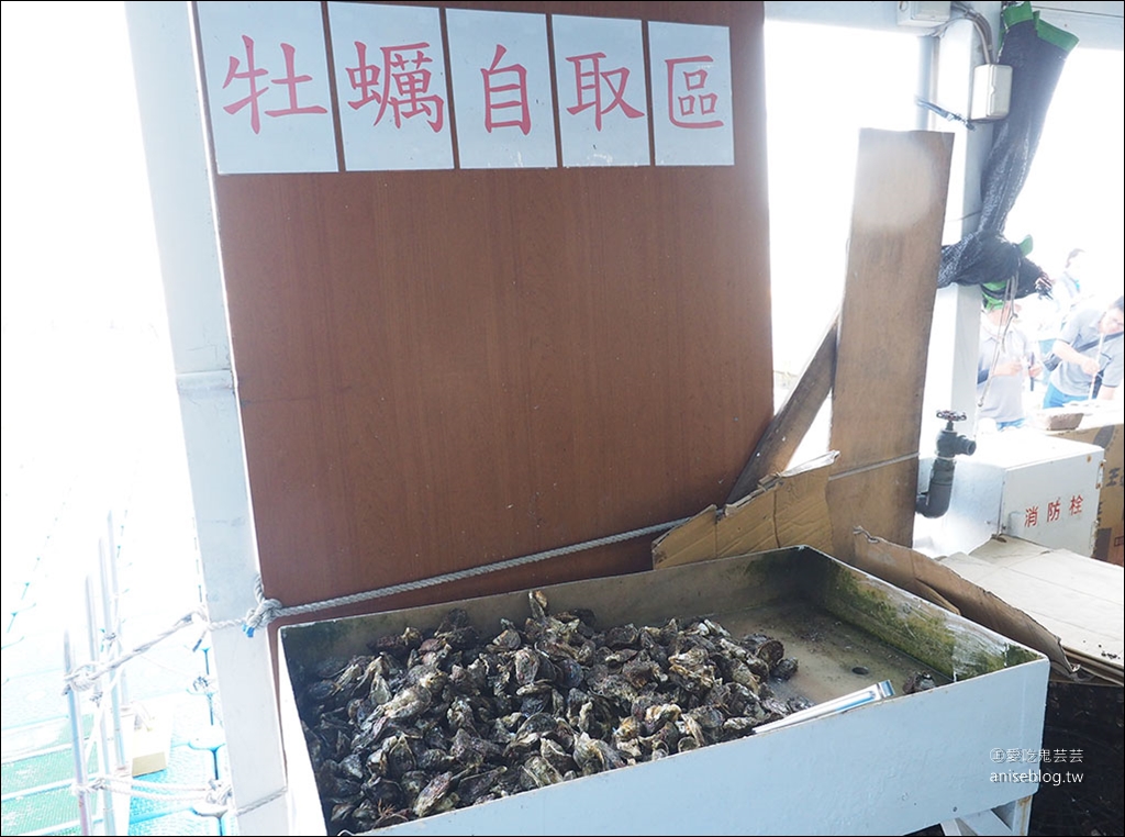 海洋牧場生蚵吃到飽+超豐盛海鮮粥+釣魚體驗+卡拉OK，只要$350  ( 文末釣小管 )