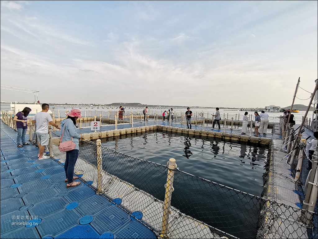 海洋牧場生蚵吃到飽+超豐盛海鮮粥+釣魚體驗+卡拉OK，只要$350  ( 文末釣小管 )