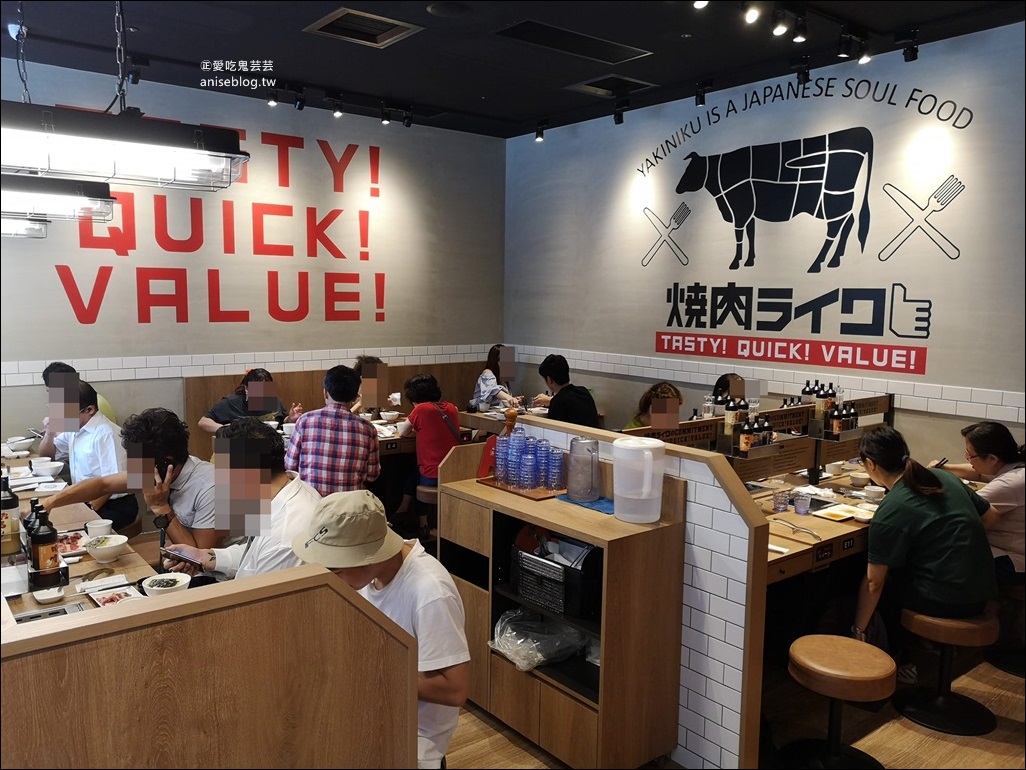 焼肉ライク（燒肉LIKE）京站店，一個人也能吃的燒肉店，台北車站美食(姊姊食記)