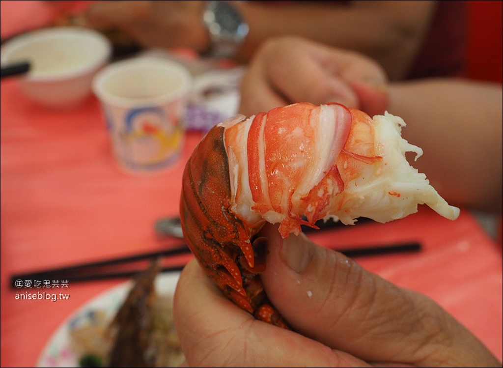 口福海鮮餐廳@石梯坪漁港，生猛海鮮、龍蝦料理