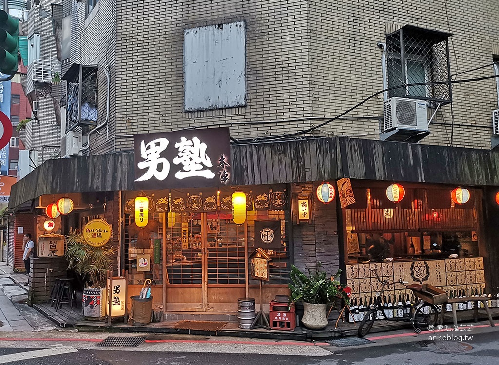 男塾本陣夜食酒場，東區美味串燒居酒屋 (原赤門)