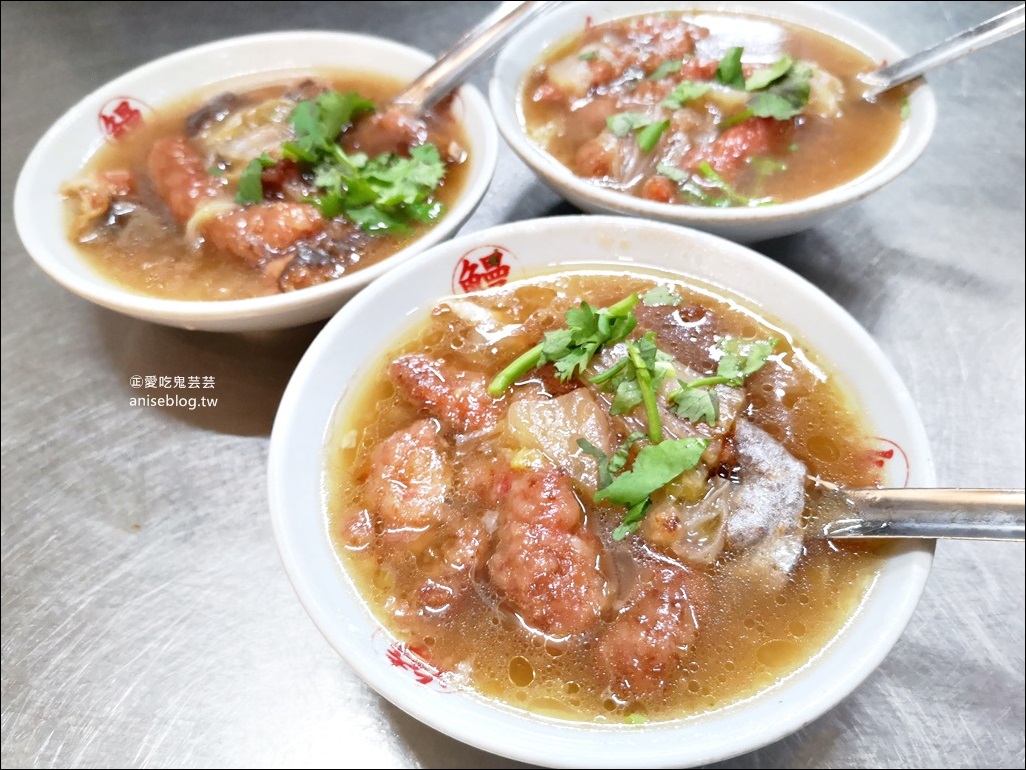 圳記紅燒鰻魚羹老店，全家福湯圓，李鵠餅店、連珍糕餅，基隆廟口美食(姊姊食記)