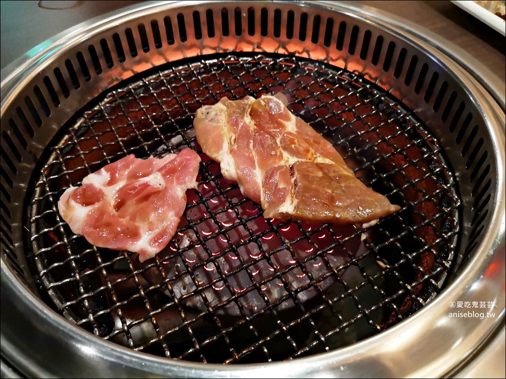 燒肉眾精緻炭火燒肉板橋文化店，499豬肉吃到飽，新埔站美食(姊姊食記)