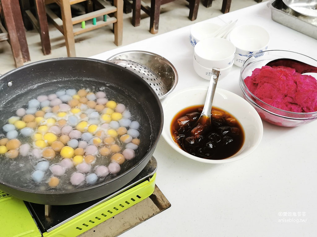 嘉義布袋親子景點 | 崇美農場，農村生態導覽、碾米、食農教育、低碳飲食、彩色湯圓 DIY