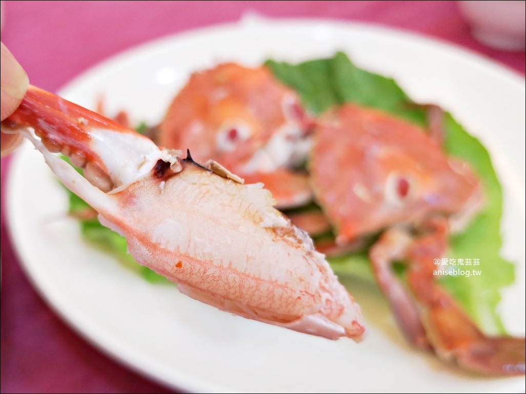 海園活海鮮餐廳吃三點蟹，又貴又好吃，東北角鼻頭角美食(姊姊食記)