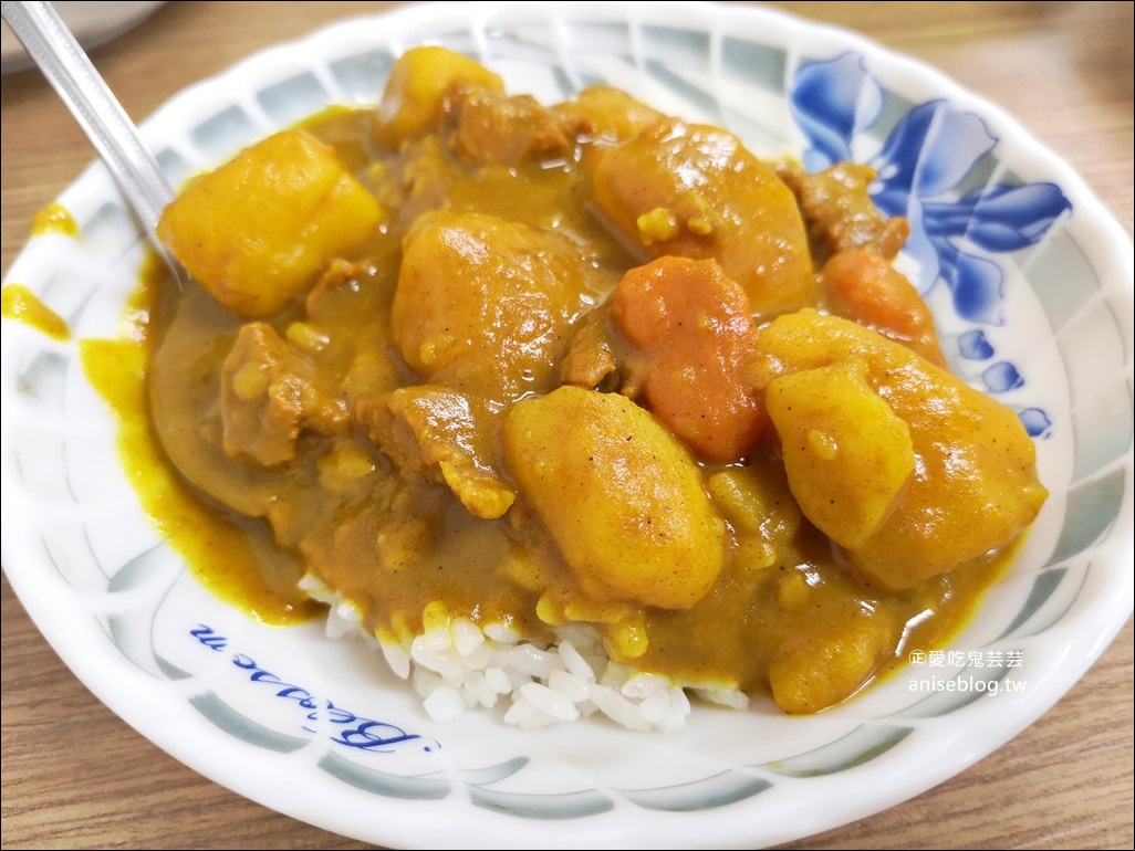 嘉義公園火雞肉飯、魯肉飯、咖哩飯，金黃油蔥迷人香氣(姊姊食記)