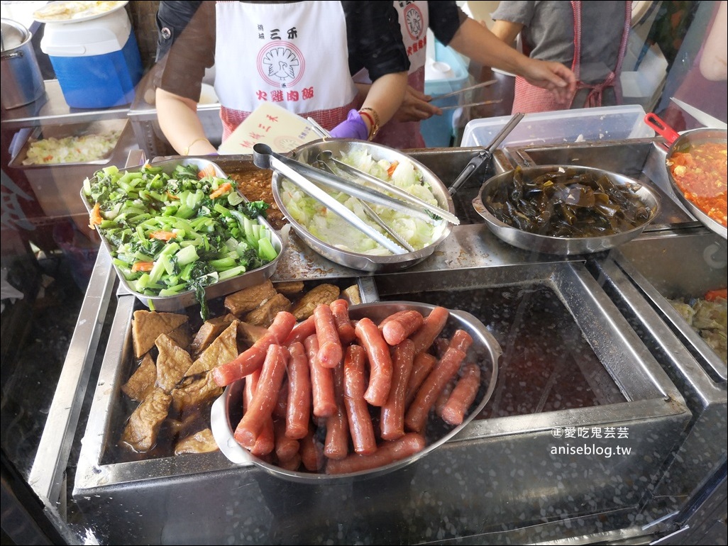 桃城三禾火雞肉飯，火雞肉片更讚！辣蘿蔔乾必吃！(姊姊食記)