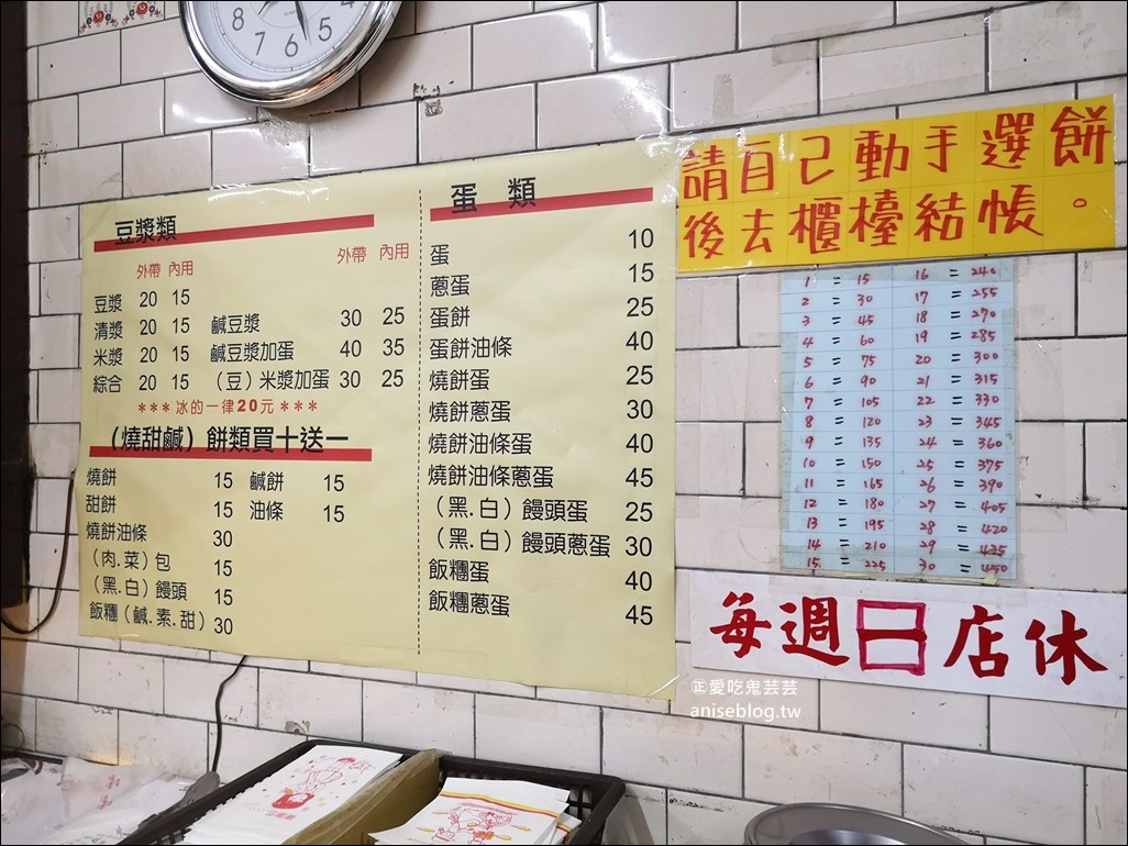 廣泰豆漿店，超過40年老店，萬華區美食早餐(姊姊食記)