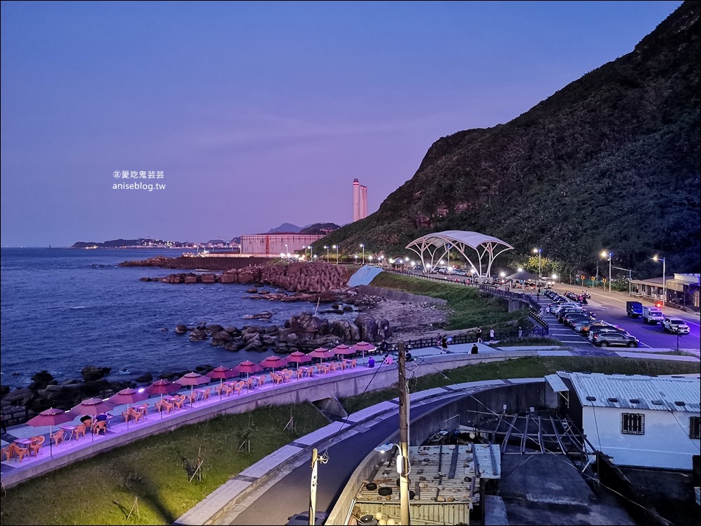 外木山聖托里尼海景餐廳，基隆海岸線美食(姊姊食記)