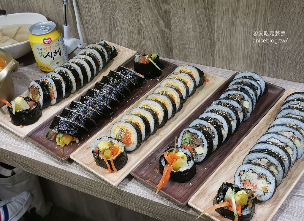 咪咪紫菜捲 KOREA GIMBAP，西門町有韓國老闆開的韓國飯捲店！