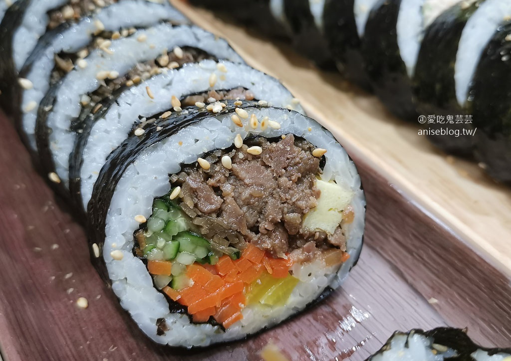 咪咪紫菜捲 KOREA GIMBAP，西門町有韓國老闆開的韓國飯捲店！