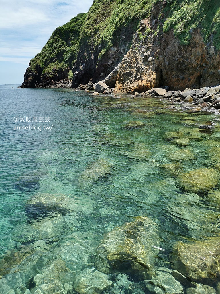 宜蘭賞鯨豚+龜山島登島+牛奶海，搭雙船底遊艇蘭鯨號(姊姊遊記)