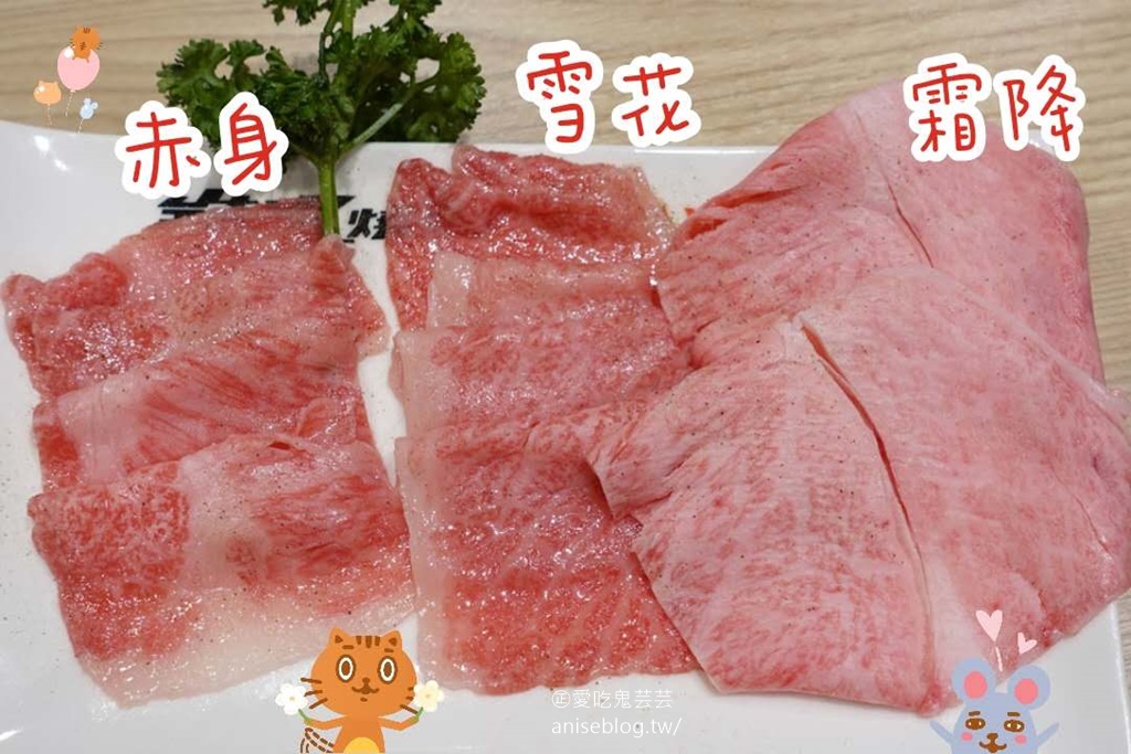 鉄火燒肉(微風北車店)，個人套餐$198起，挑戰日本A5和牛最低價，一片 $38起！