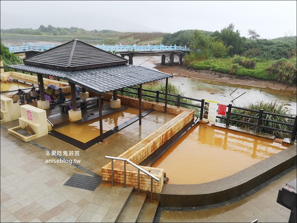 磺港公共浴室-溫泉黃金之湯+魚路古道，金山景點小旅行(姊姊遊記)