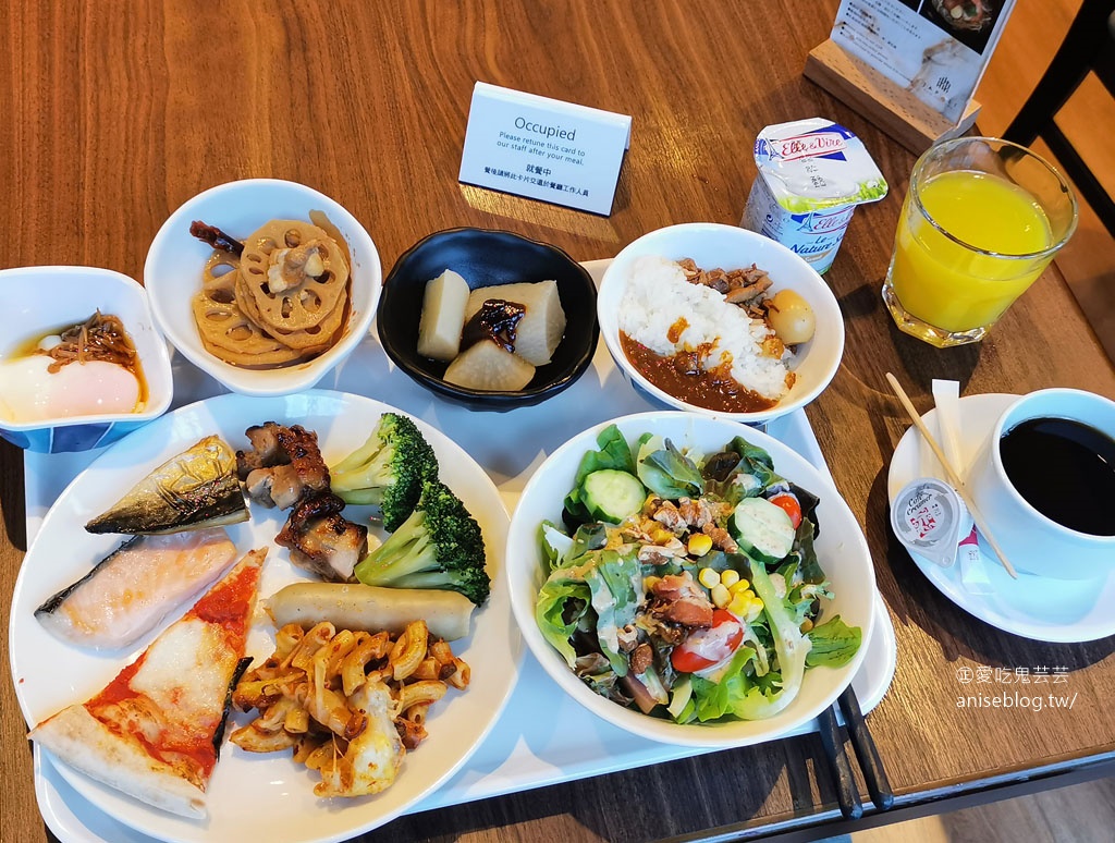 和苑三井花園飯店，純日式的住宿、服務與早餐，用了旅遊補助好划算 XD